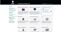 Desktop Screenshot of bppprofessionaldevelopment.com