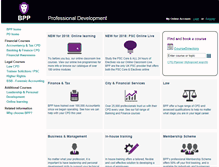 Tablet Screenshot of bppprofessionaldevelopment.com